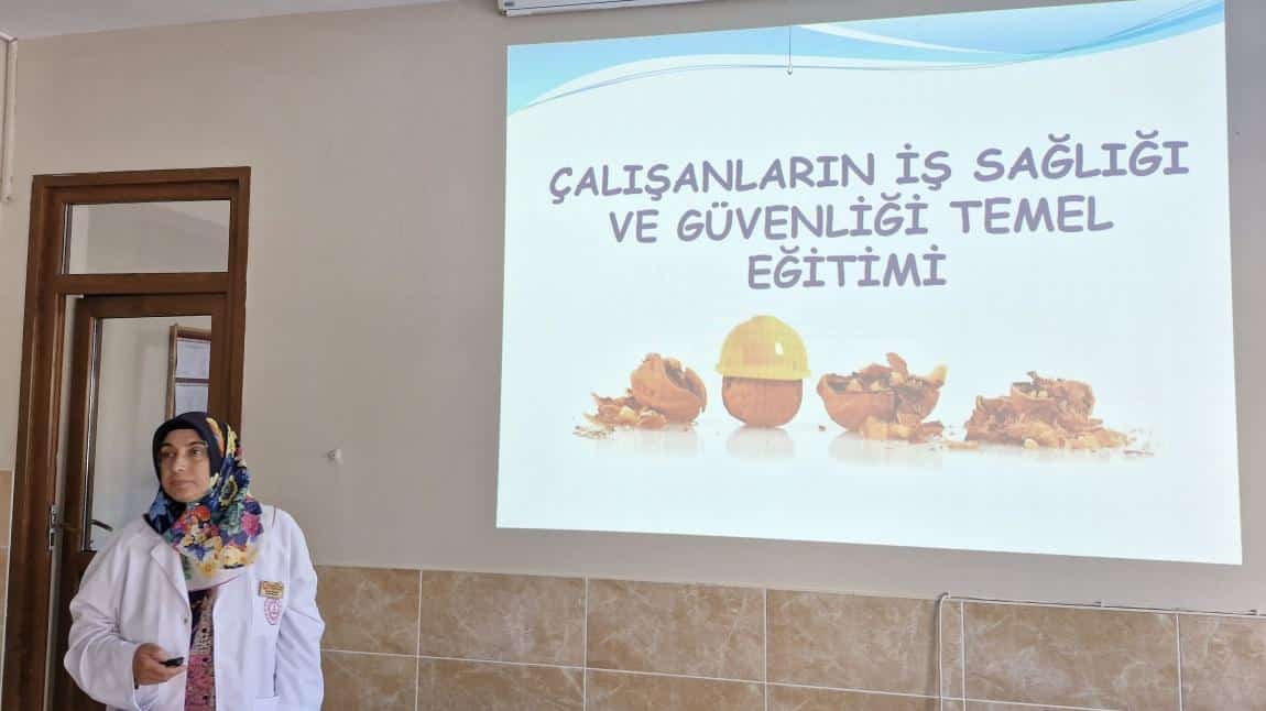  İş Sağlığı ve Güvenliği (İSG) eğitimi verilmiştir.